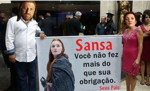 Sansa não mais Sonsa